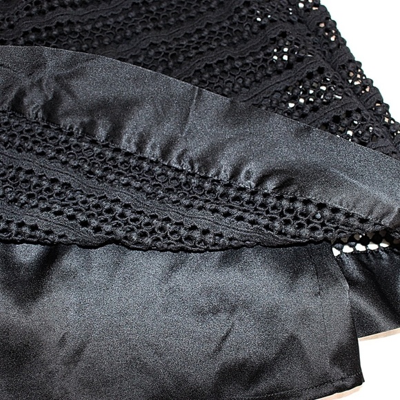 Lu Lu Cheung Designer - Lolita Dress - Silk + Eyelet Babydoll with Bow, Med - Picture 9 of 12